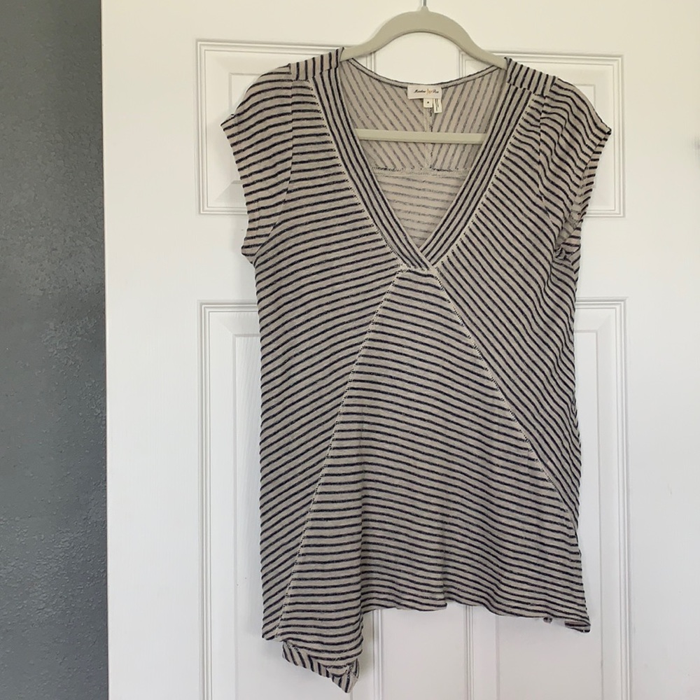 Anthropologie asymmetrical shirt